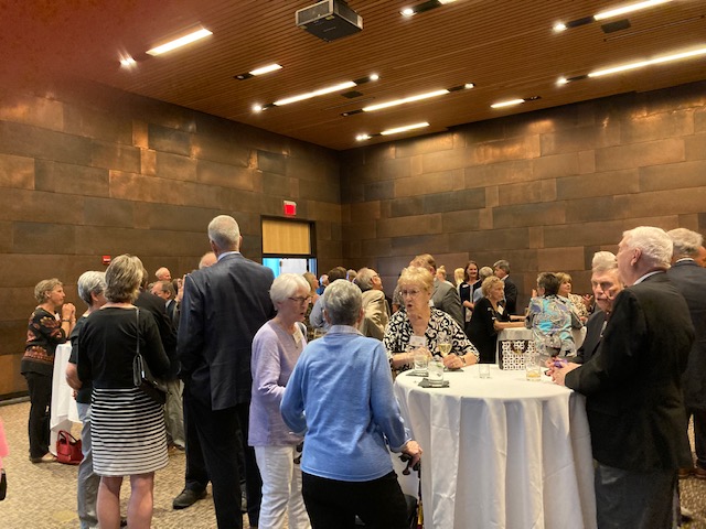Attendees enjoy cocktail hour at Summer Celebration of Donors