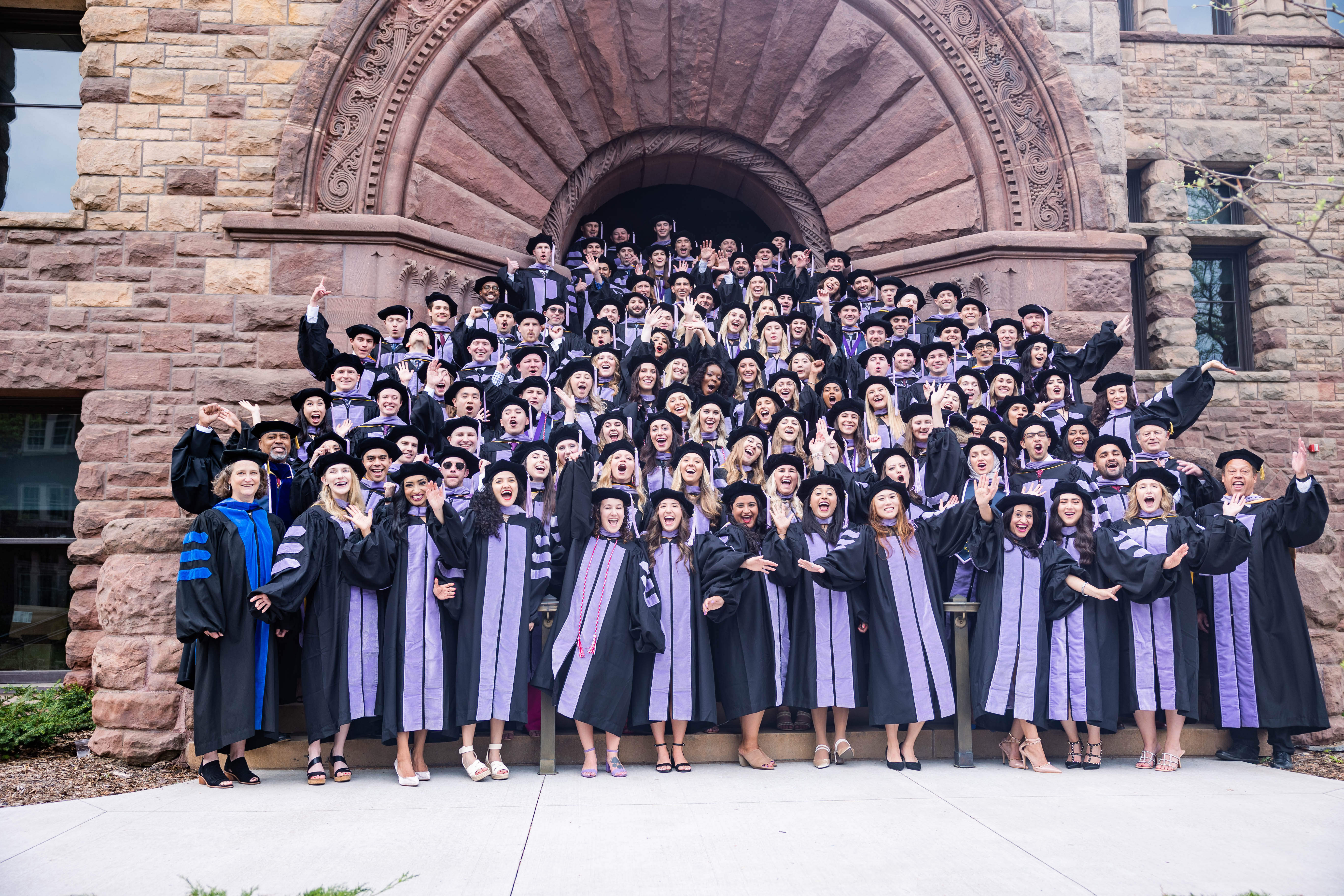 DDS Class of 2023 celebrates in a group photo