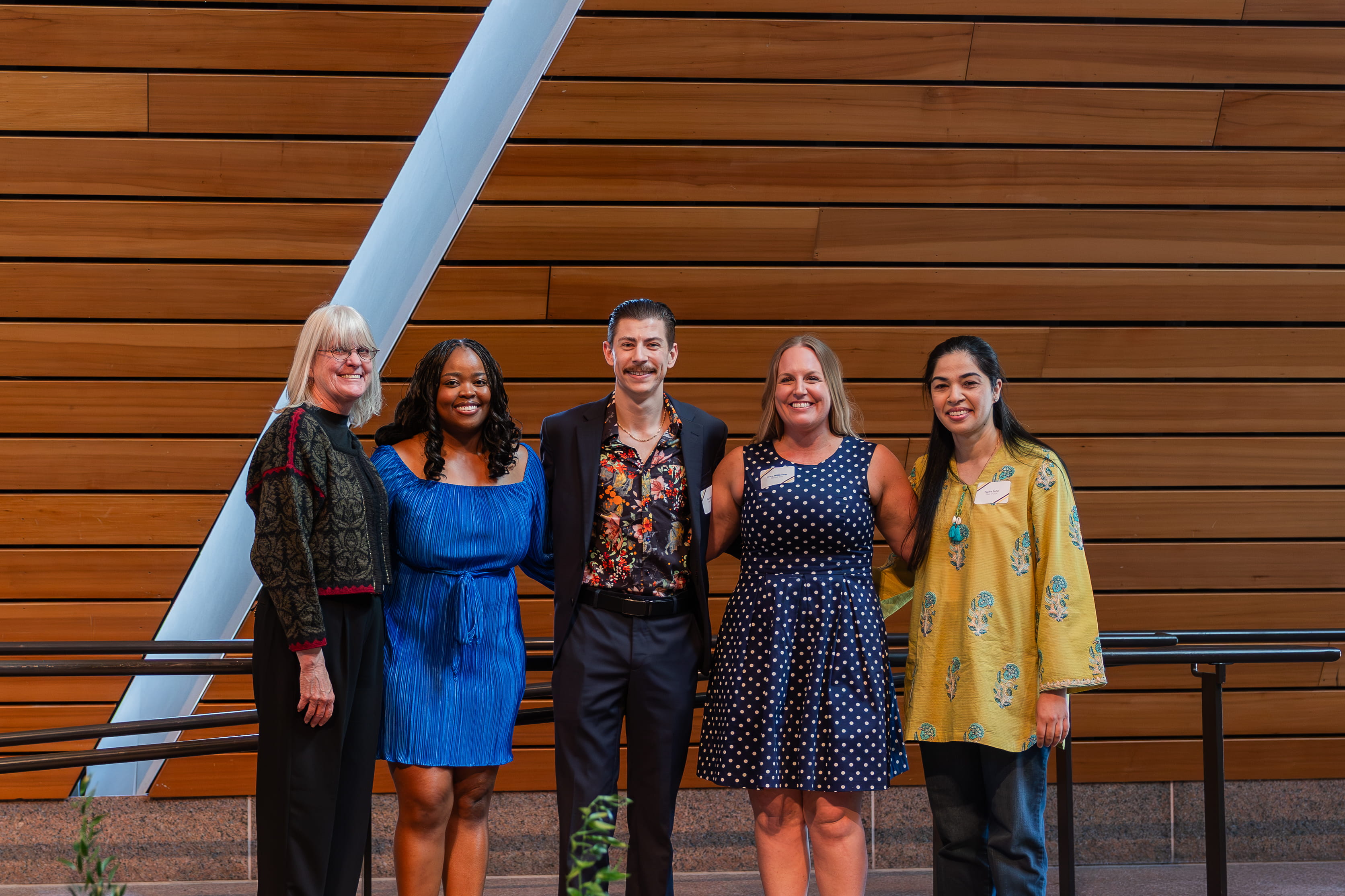 Division of Dental Public Health awardees pose with Karin Quick