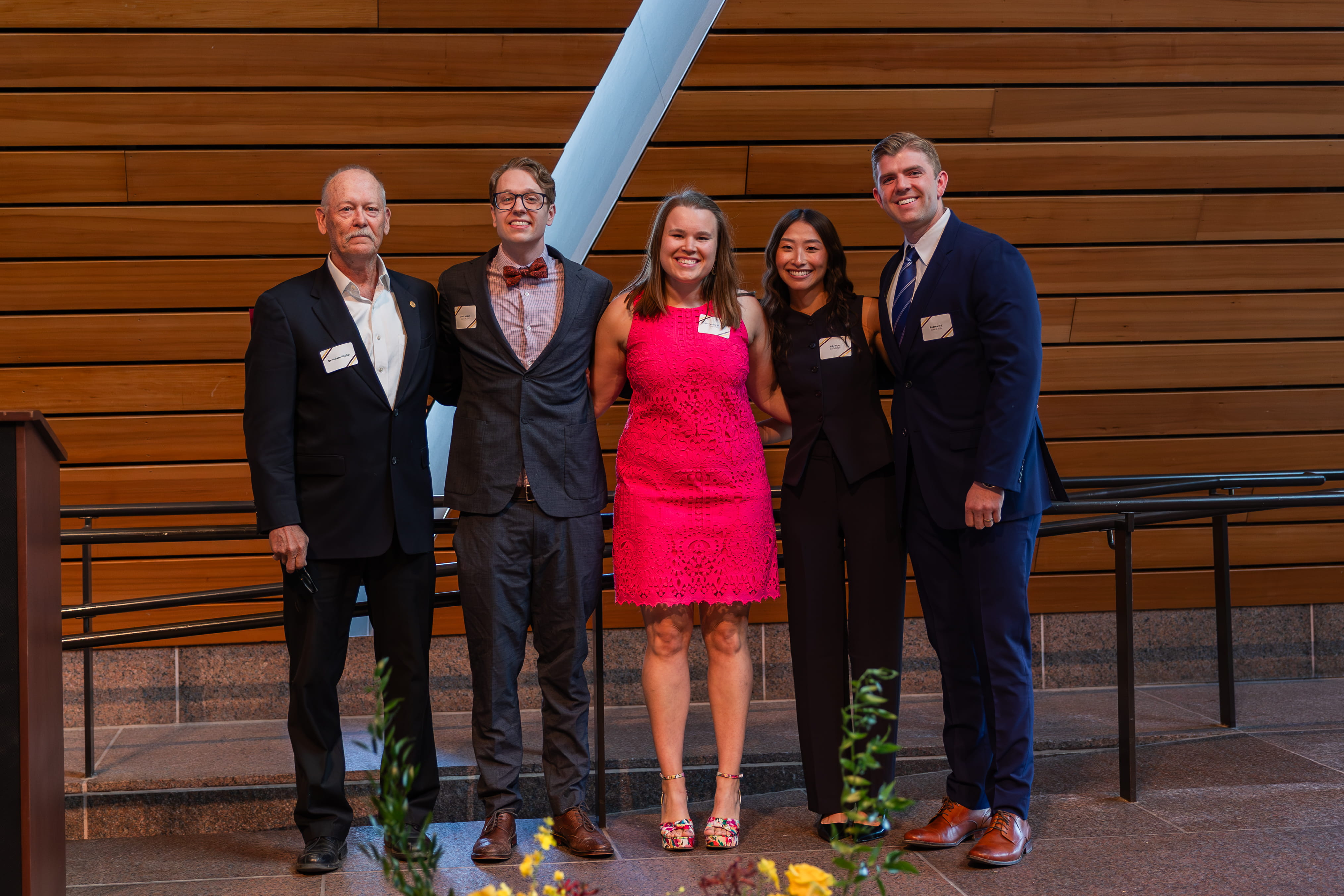 Oral Medicine and Oral and Maxillofacial Radiology awardees pose with Nelson Rhodus