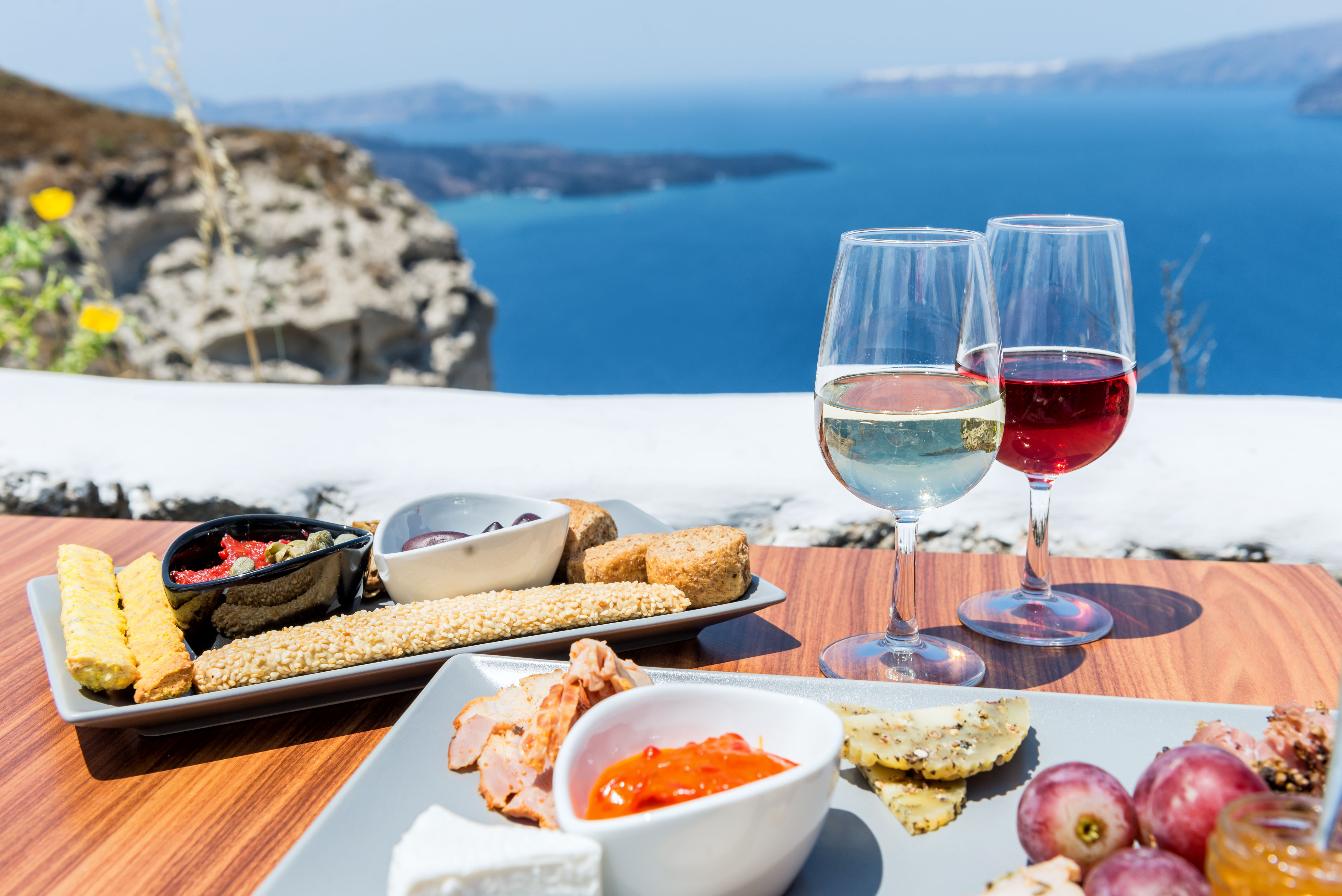 Travel and Learn Greece dining