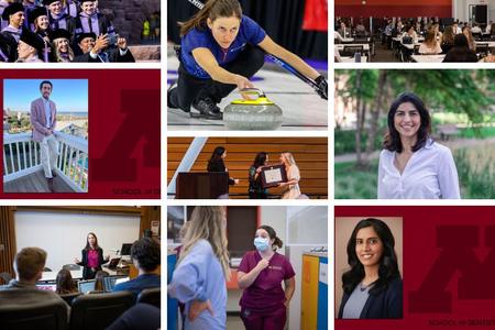 Collage of photos from top ten stories in 2022
