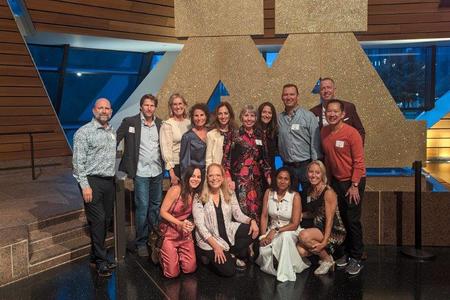 Group shot at reunion. 