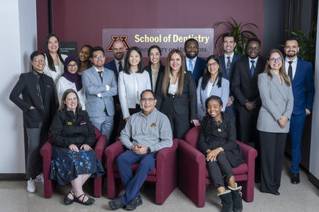International class group photo