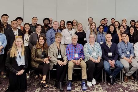 Group photo at AADOCR convention.