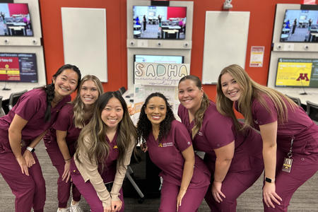Students in Dental Hygiene group.