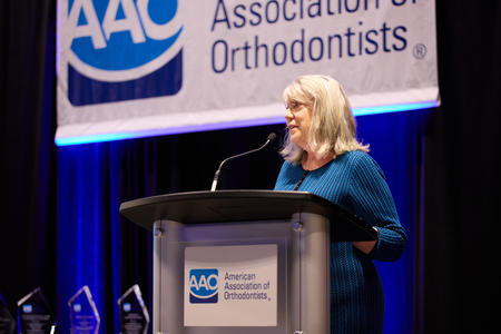 Cheryl Cermin Anderson speaks at AAO