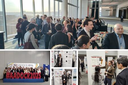 Collage of photos from AADOCR