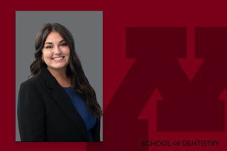 Headshot of Hannah Methner on a branded background
