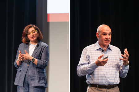 Tiwari and Costalonga present their talks at Research Innovations Seminar Series
