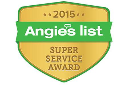 2015 Angie's List Super Service Award