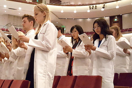 DDS Class of 2020 takes their oath
