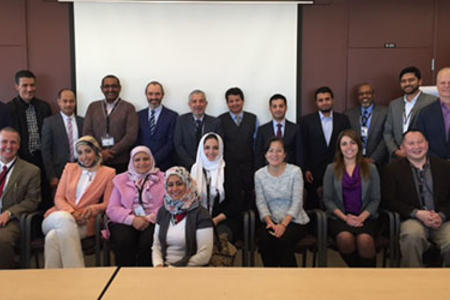 dental practitioners from Saudi Arabia visit School of Dentistry