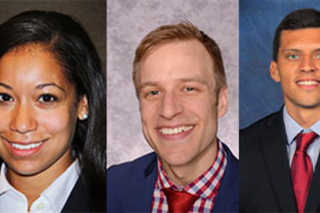 Hannah Afwerke, Aaron Henderson, Alejandro Cisneros