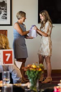 Emily Nadeau receives Hu-Friedy award