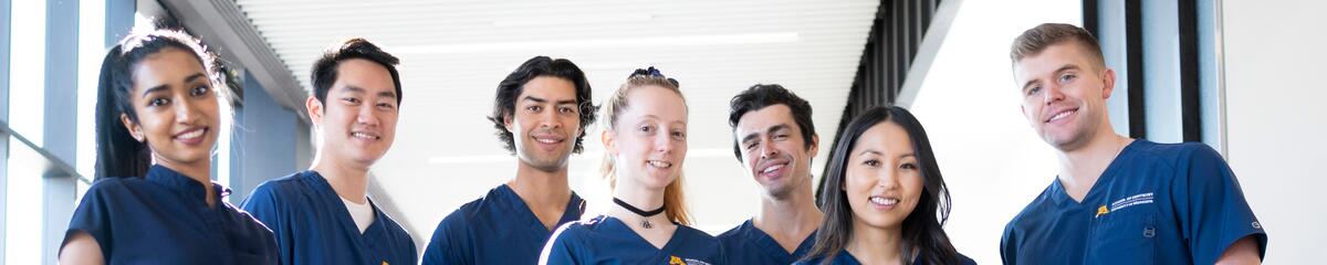 Group of dental students