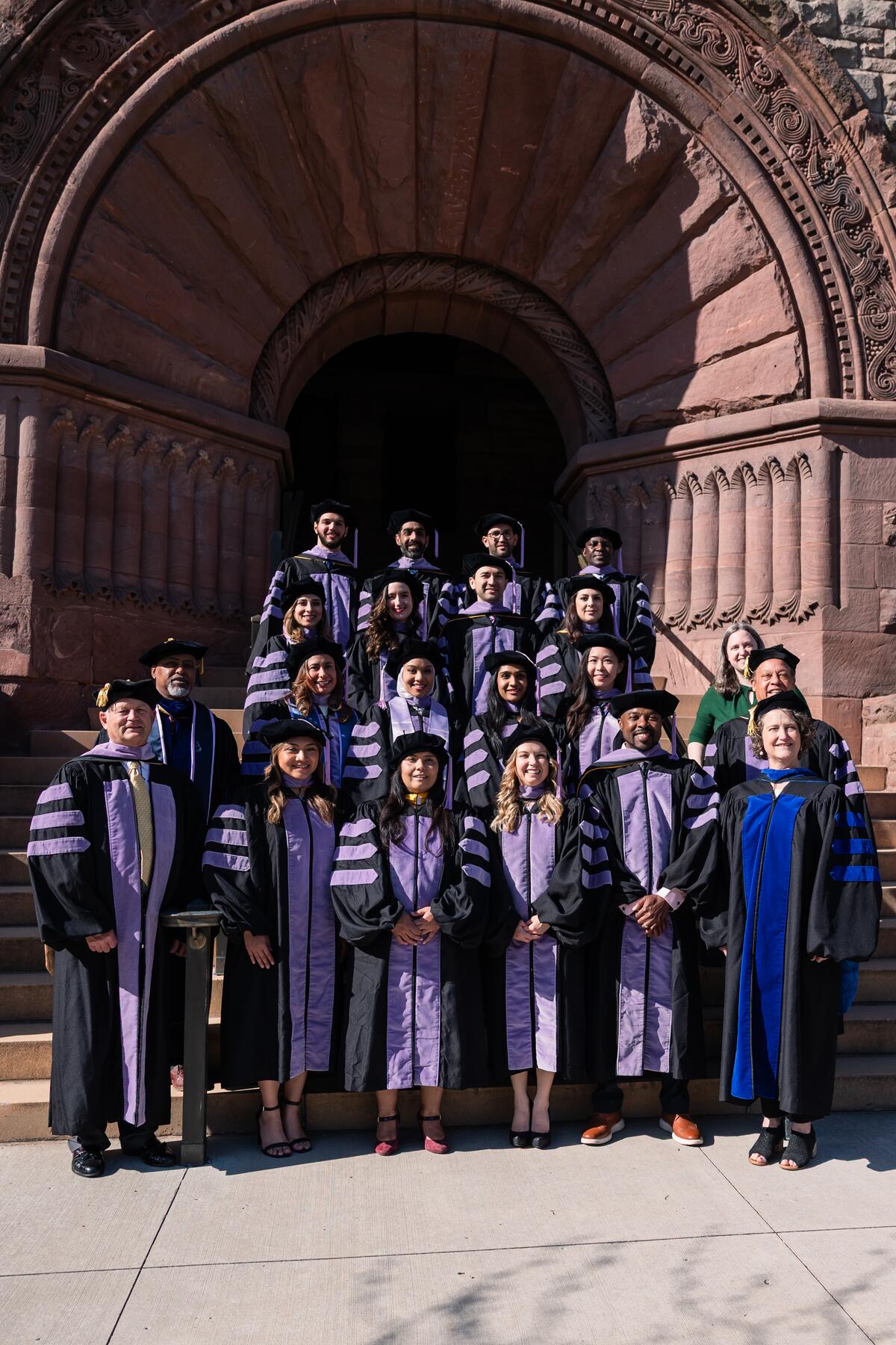 Group commencement photo
