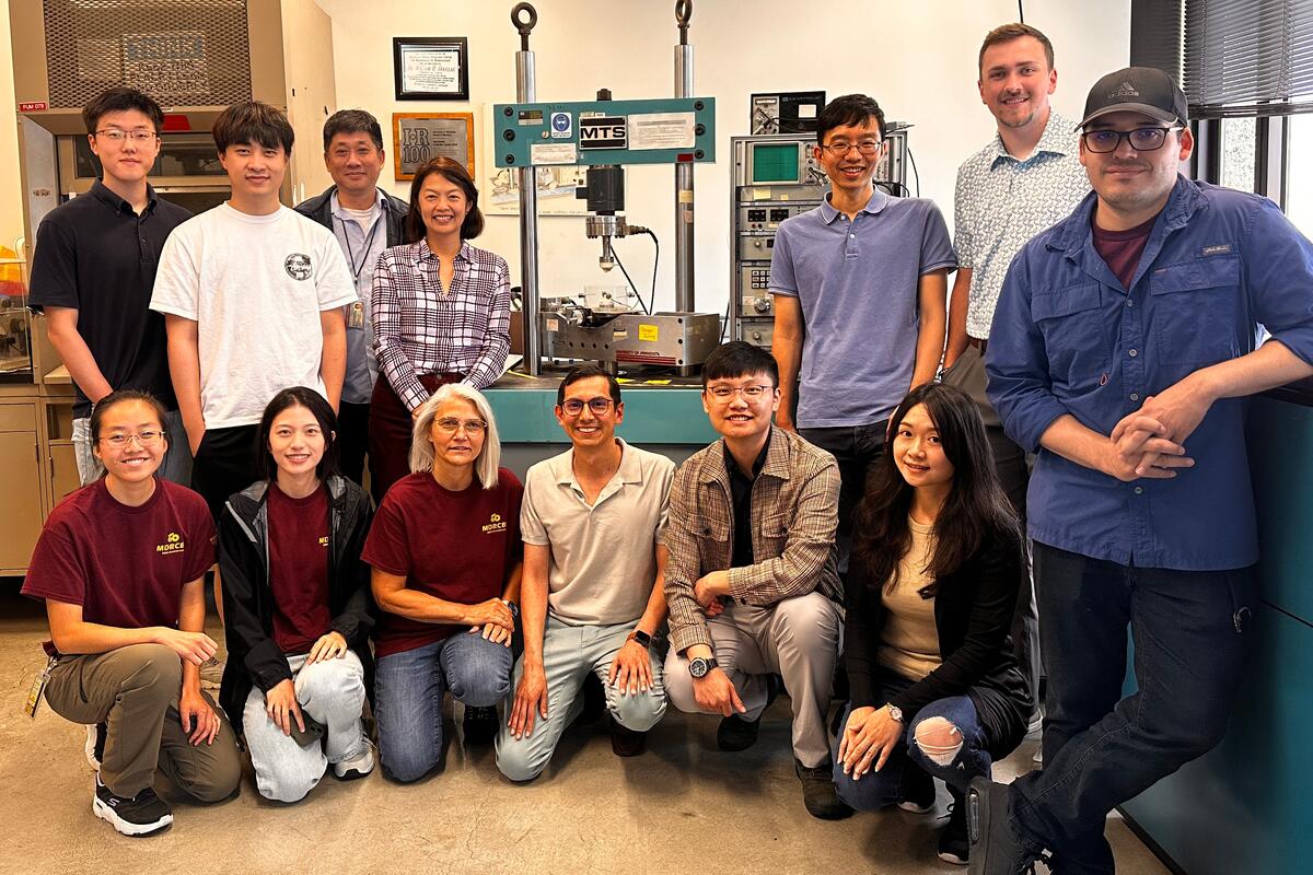 Group shot of MDRCBB summer course