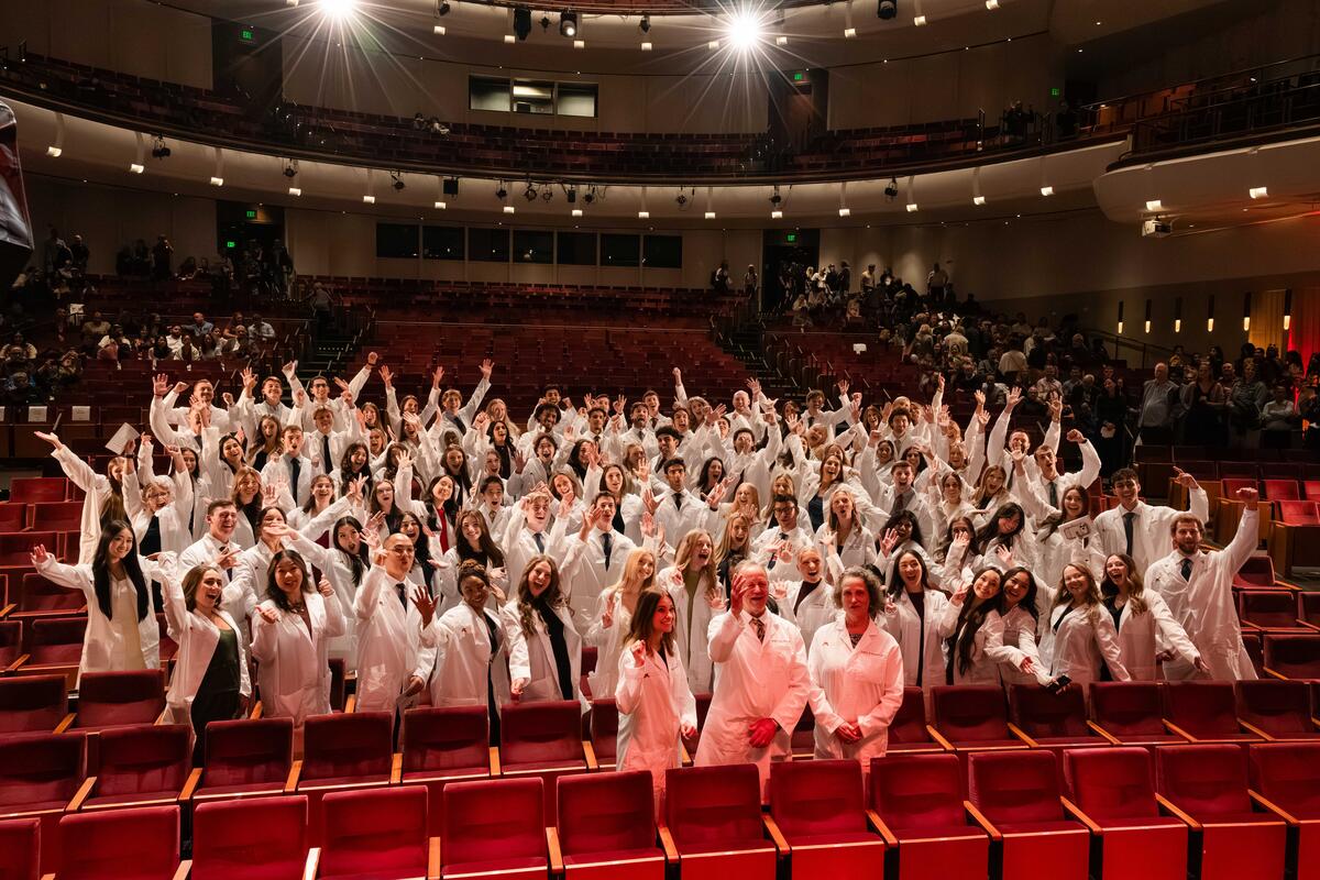 DDS Class of 2030 celebrates at White Coat Ceremony