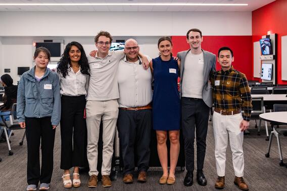 Group shot of first-year dental research fellows