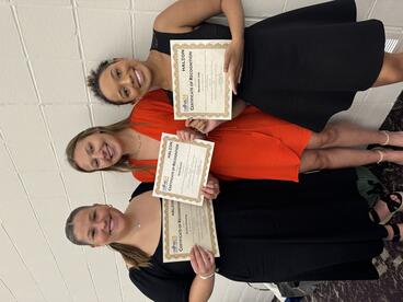 Students with awards