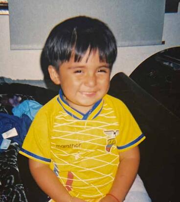 young Elvis Idrovo Mejia