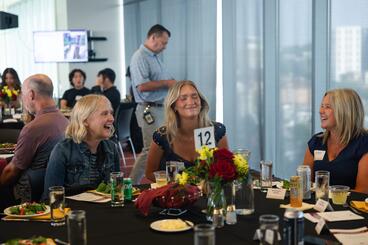 Students and their families gather at the 2026 Dental Hygiene banquet