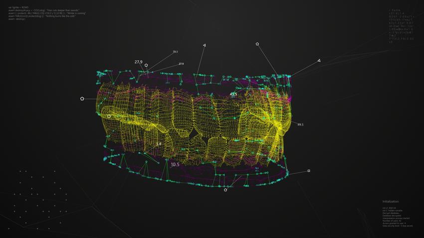 AI rendering of teeth