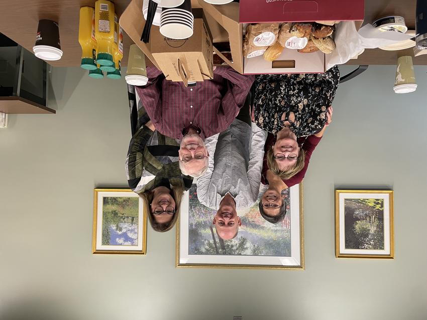 Group picture of people celebrating Till Fund