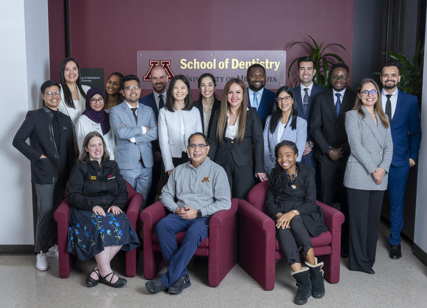 International class group photo
