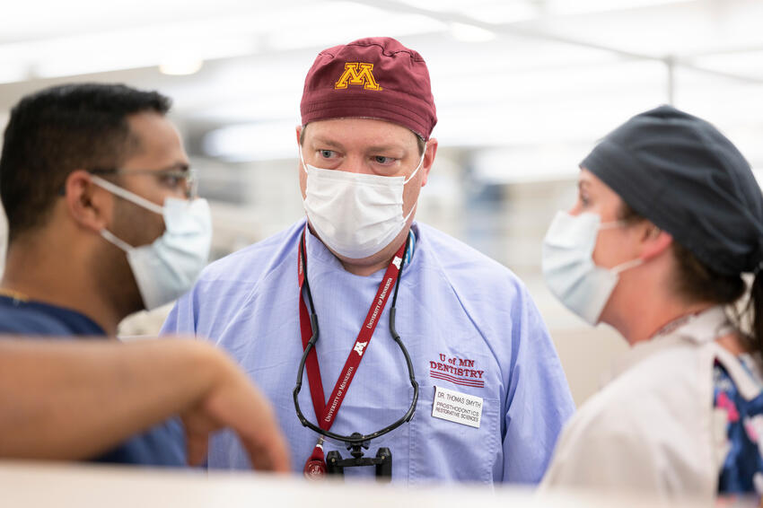 Dr. Thomas Smith in clinic