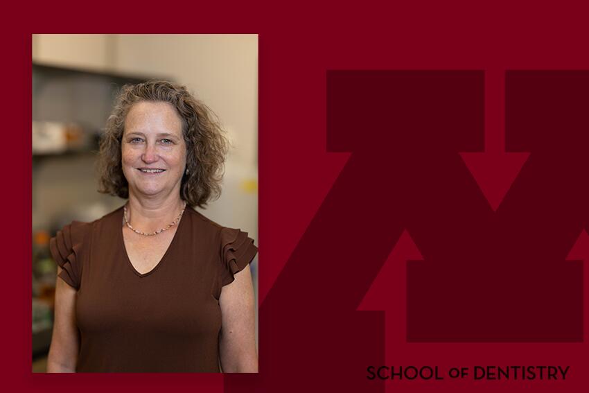 Headshot of Kristin Artinger on a branded background