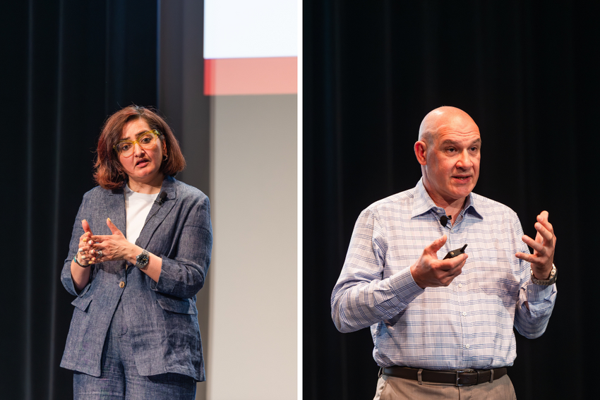 Tiwari and Costalonga present their talks at Research Innovations Seminar Series
