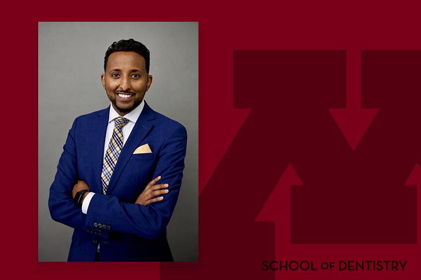 Headshot of Elmi Elmi on a branded background