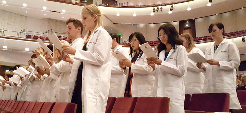 DDS Class of 2020 takes their oath