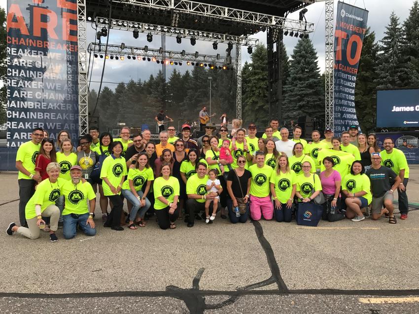 School of Dentistry Chainbreaker team