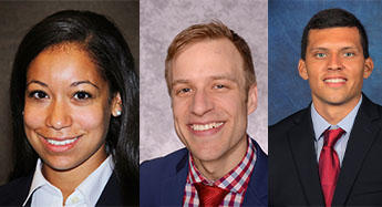 Hannah Afwerke, Aaron Henderson, Alejandro Cisneros