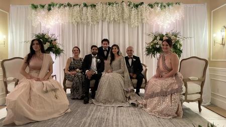 Alex Tabatabai and his family