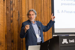 Dean Keith Mays speaks at the MDRCBB 30th anniversary event