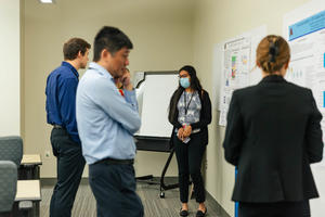 Researchers explore poster presentations