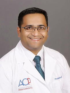 Arpit Nirkhiwale, BDS, MS, CAGS, FICOI